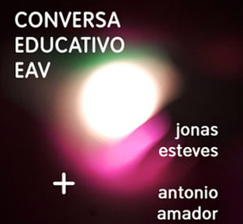 jonas esteves + antonio amador conversa educativo EAV Parque Lage